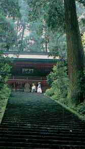 太平山神ﾐ・階段